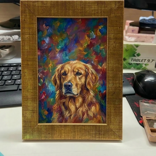 Quadro Pet Personalizado de Mesa